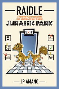 Image 1 of JURASSIC PARK PUZZLE BOOK | ZINE