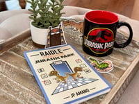 Image 2 of JURASSIC PARK PUZZLE BOOK | ZINE