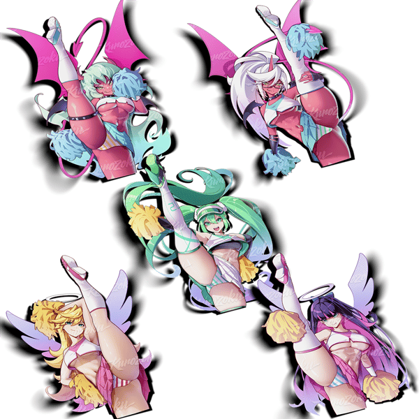 Image of Cheerleader Waifus! 