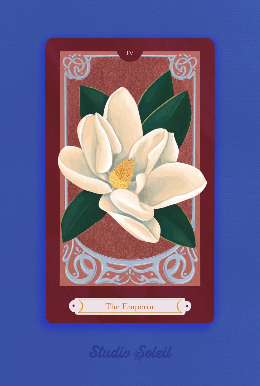 Image of 'The Emperor ' Tarot Card Print