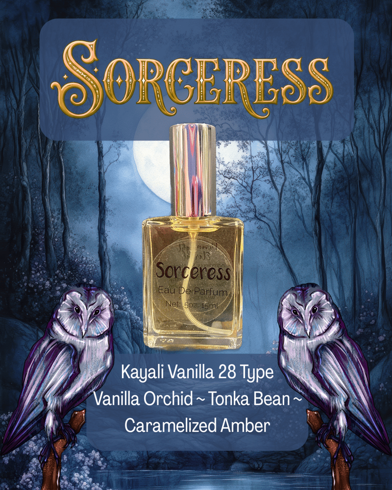Image of Sorceress Eau De Parfum. 15ml. Sensual Vanilla. Kayali 28 Dupe