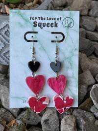 Image of Triple Floral hearts