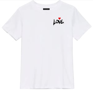 Image of Love  - White T- Shirt