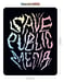 Image of SAVE PUBLIC MEDIA Sticker