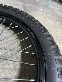Image 3 of Surron Light Bee 19" Wheel Set with Shinko 244 tires & Sprocket
