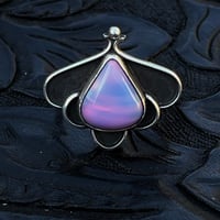 Image 1 of Aurora Opal Butterfly Ring