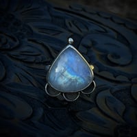 Image 1 of Moonstone Flower Ring