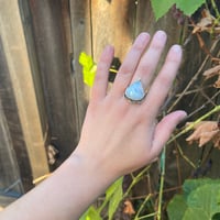 Image 3 of Moonstone Flower Ring