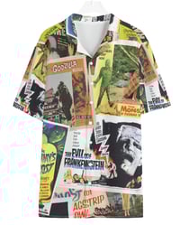 Image 3 of Classic Monster Movie Poster Collage - Men's