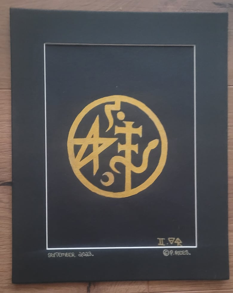 Image of Occult Sigil II original art
