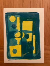 Image 1 of Abstract teal