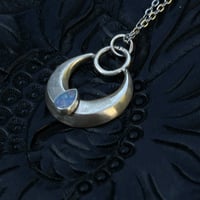 Image 2 of Opal Moon  Pendant