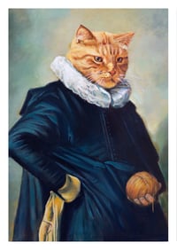 Image 2 of Sir Carrot, art print, A4