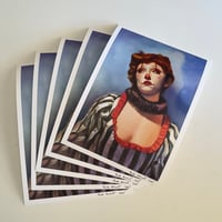 Image 1 of Sad clown, art print, A4