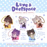 Image 1 of [Pre-order] Love and Deepspace translucent acrylic block charms