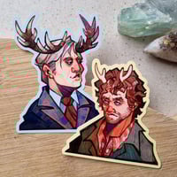 Image 1 of Hannibal | Will and Hannibal Sticker