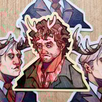 Image 3 of Hannibal | Will and Hannibal Sticker
