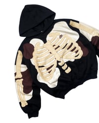 Image 4 of Reworked 1 of 1 Nike X-Ray Vision Hoodie Size L