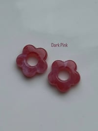 Image 3 of Resin Flower Charms