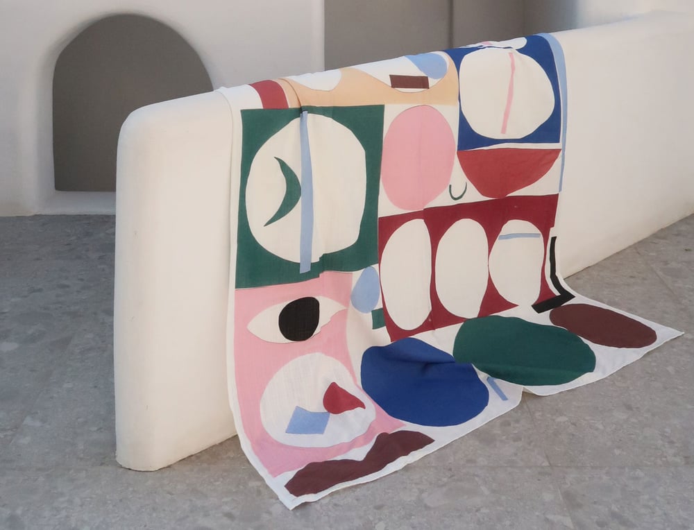 Image of LARGE WALL HANGING - CUT OUTS COLLAGE