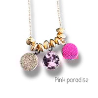 Image 13 of Collier pastille trio - 12 coloris 