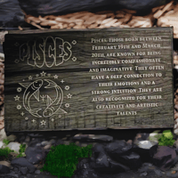 Image 3 of Rebelious Horoscope Plaques