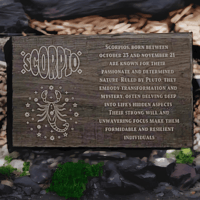 Image 4 of Rebelious Horoscope Plaques