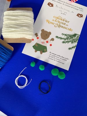 Image of Kit de fournitures Le bonhomme de neige