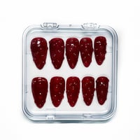 Priklijuojami nagai - Pomegranate (Vidutinio ilgio)