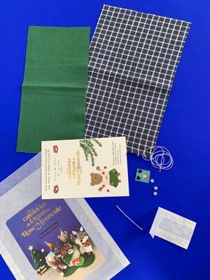 Image of Kit de fournitures La tenue de fête de Grignotte (en précommande)