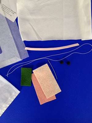 Image of Kit de fournitures La tenue de fête de Fossette