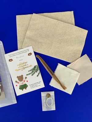 Image of Kit de fournitures Le lapin Murmure (en précommande)