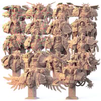 Image 1 of Warhammer 40k Primarch Busts - Fan Art