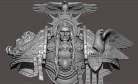 Image 3 of Warhammer 40k Primarch Busts - Fan Art