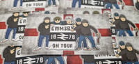 Image 1 of Pack of 25 10x5cm Grimsby Town On Tour Football/Ultras Stickers.