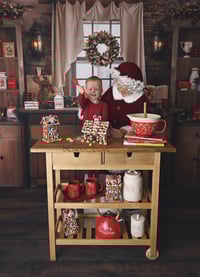 Image 2 of Saturday November 29th, 2025.  Cooking with Mrs. Claus