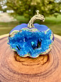 Image 8 of Handmade Geode Pumpkins and Mushrooms