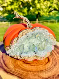 Image 7 of Handmade Geode Pumpkins and Mushrooms