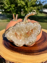 Image 5 of Handmade Geode Pumpkins and Mushrooms
