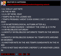 Image 2 of CUSTOM WEATHER IS HAPPENING WEATHER 4CAST -- TEXT, IMAGE, OR 1-3 MINUTE VIDEO