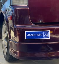 Image 3 of *NEW* Manicurist Vinyl Bumper Sticker