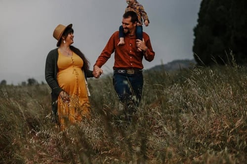 Image of Maternity session for Grace