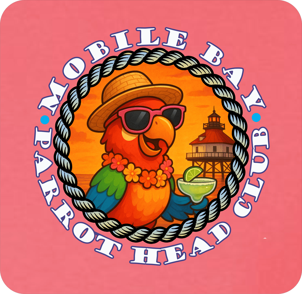 Image of Mobile Bay Parrot Head Club - A portion of the proceeds goes to "FUN-d" the MBPHC.