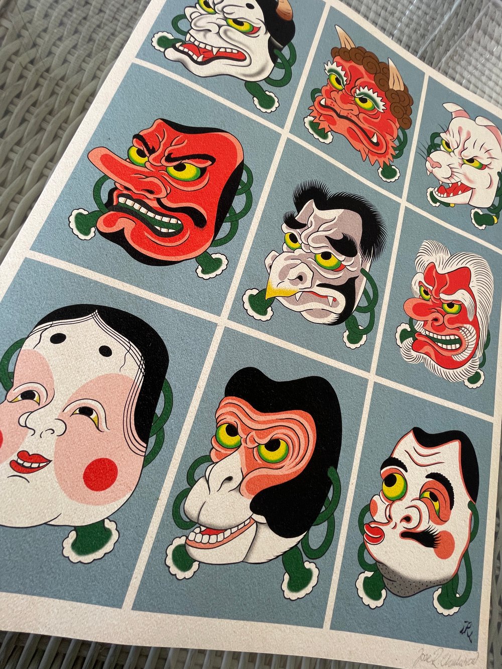 Popular Noh Masks