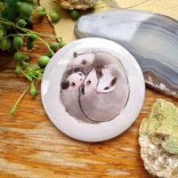Bundle of Possums Button Pin