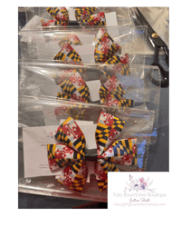 Image 2 of Small Maryland Cheer Bows