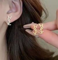 Image 2 of Classy Gold Studs 