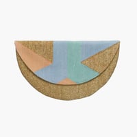 Image 1 of Hex Foldover Clutch