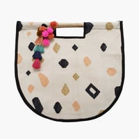 Image 1 of Leopard Round Carry Bag