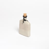 Image 1 of Ceramic Flask with Dripping Glaze